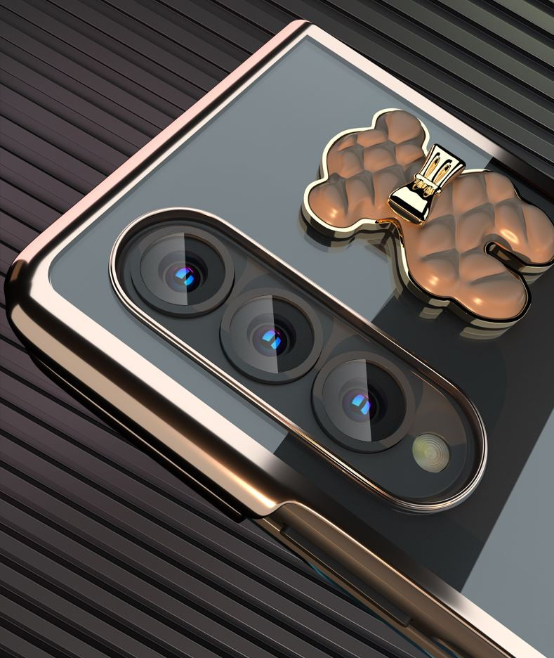 Personalized Deluxe Phone Case for Samsung Galaxy Z Fold 3 (Set)-6