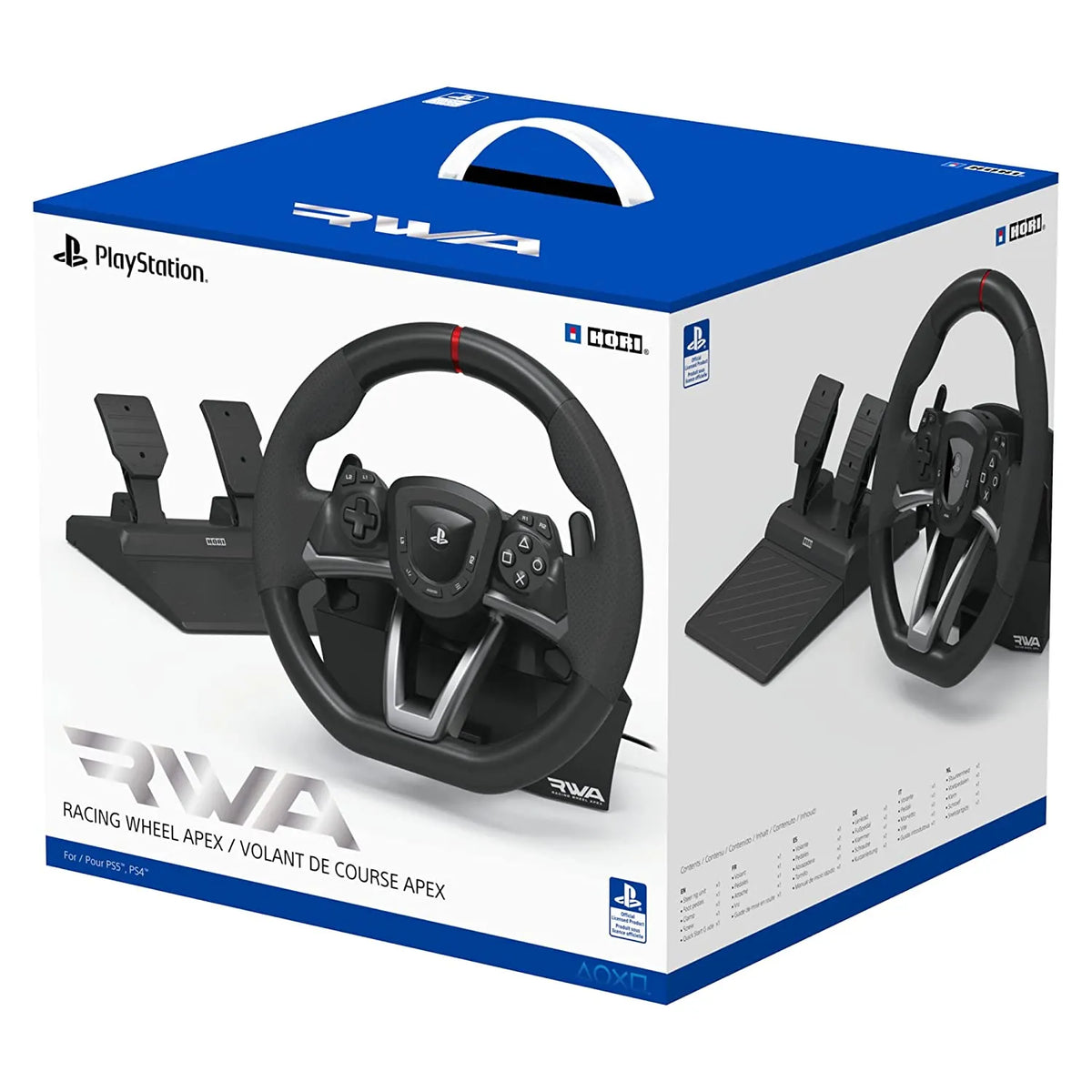 PS5/ PS4/ PC 合用 RWA 赛车方向盘 (HORI)