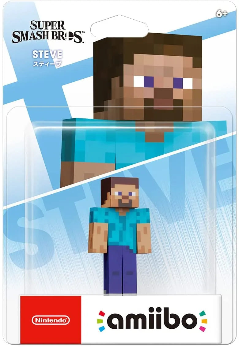 Amiibo Figure: Steve (大亂鬥系列)-1