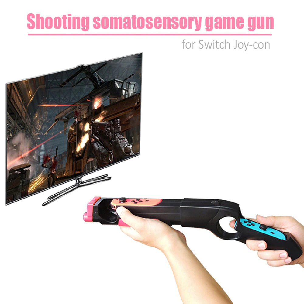 Joy-con 體感手槍 (黑紅色, i-Play)-2