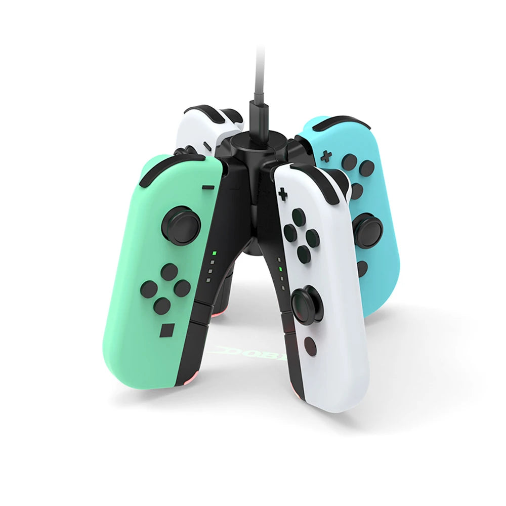 Joy-con 分拆式4手掣充电手柄 (DOBE)-1