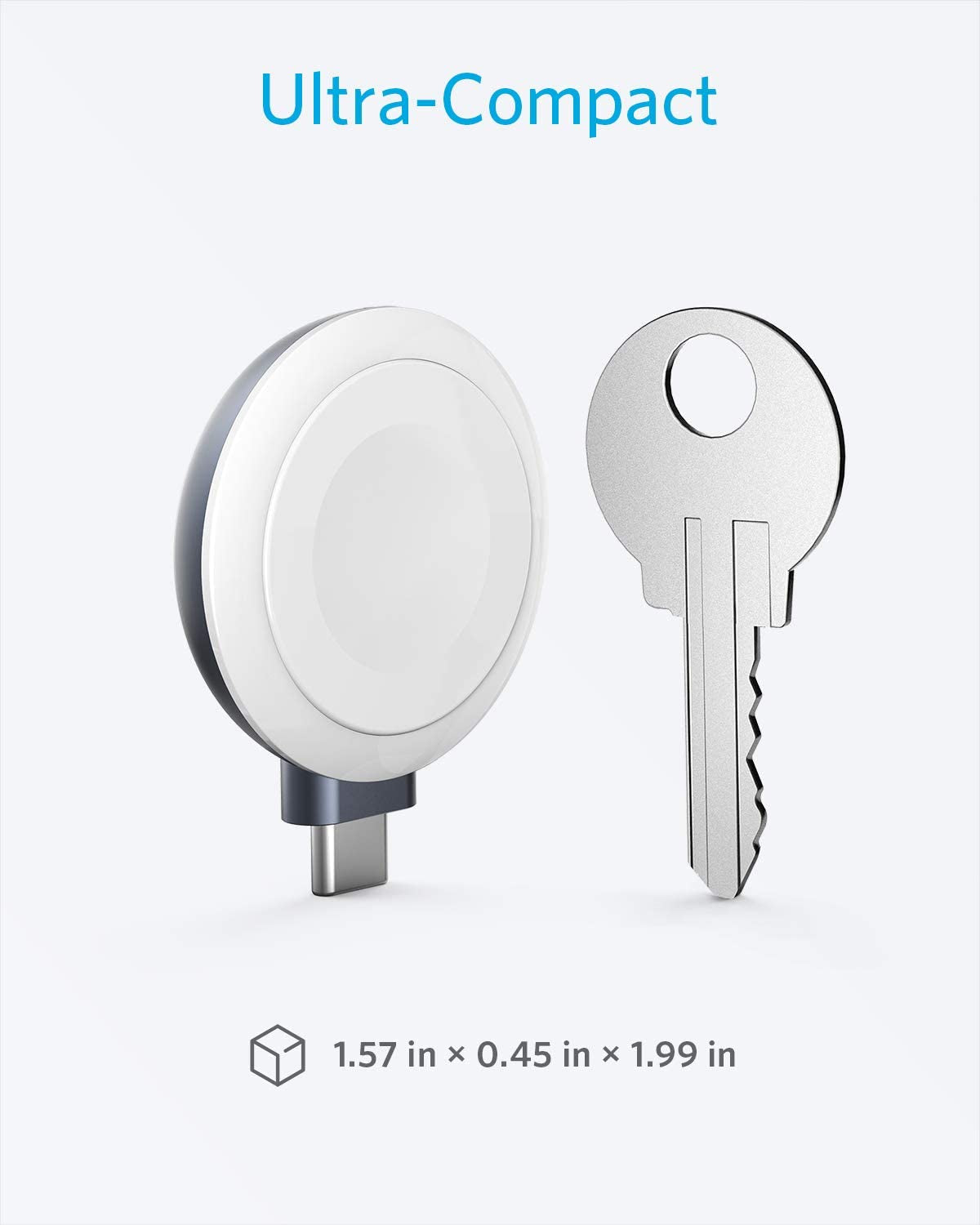 Apple Watch MFI认证 Type-C 便携磁力快速充电器 (ANKER)-5
