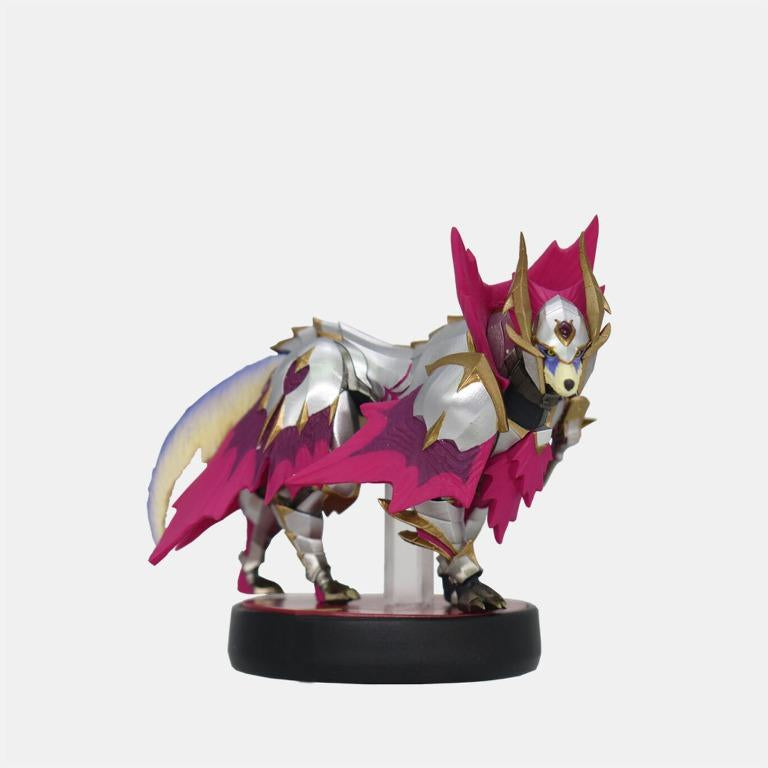 Amiibo:  隨從加爾克 - 爵銀龍犬 (Monster Hunter Rise Sunbreak)
