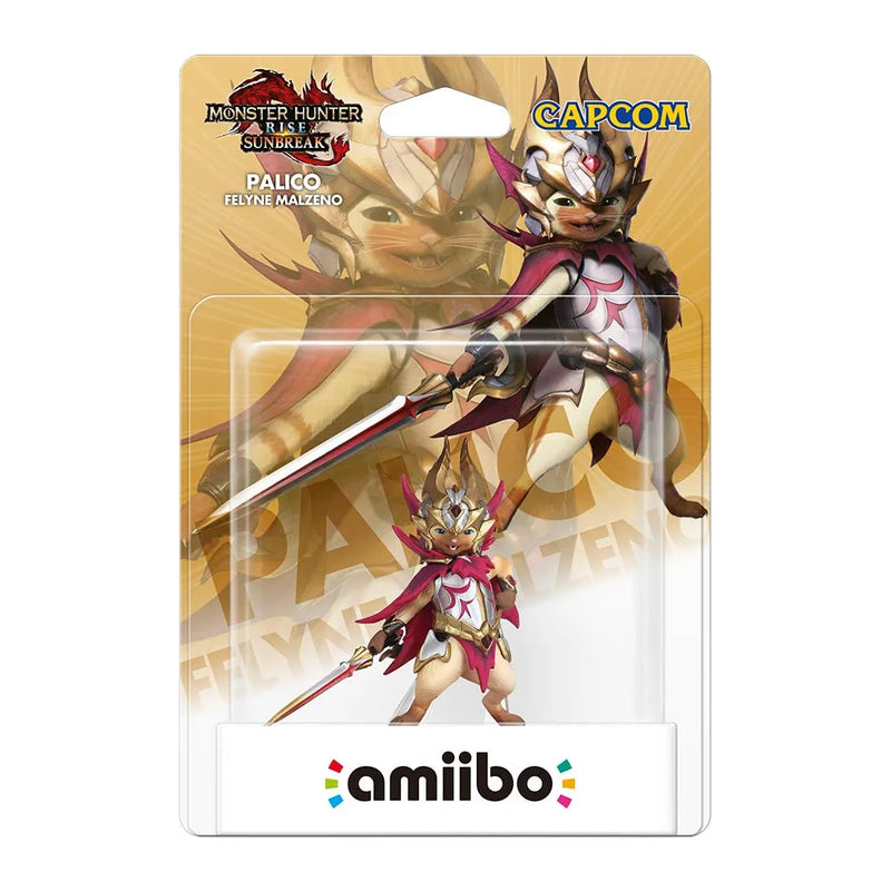 Amiibo:  隨從艾路 - 爵銀龍貓 (Monster Hunter Rise Sunbreak)-1