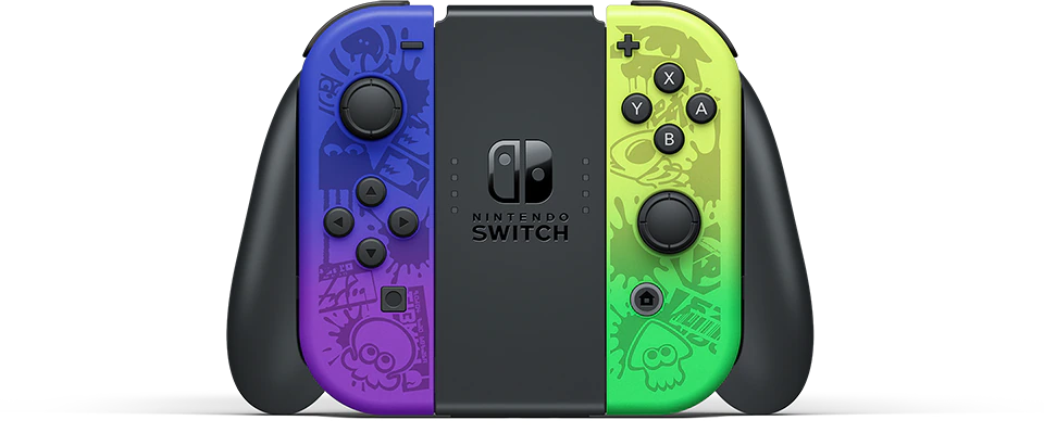 OLED Switch 主机 (漆弹大作战3 限定版)-3