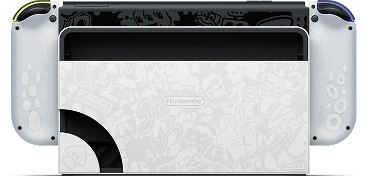 OLED Switch 主机 (漆弹大作战3 限定版)-5