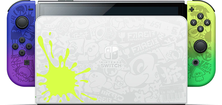 OLED Switch 主机 (漆弹大作战3 限定版)-4
