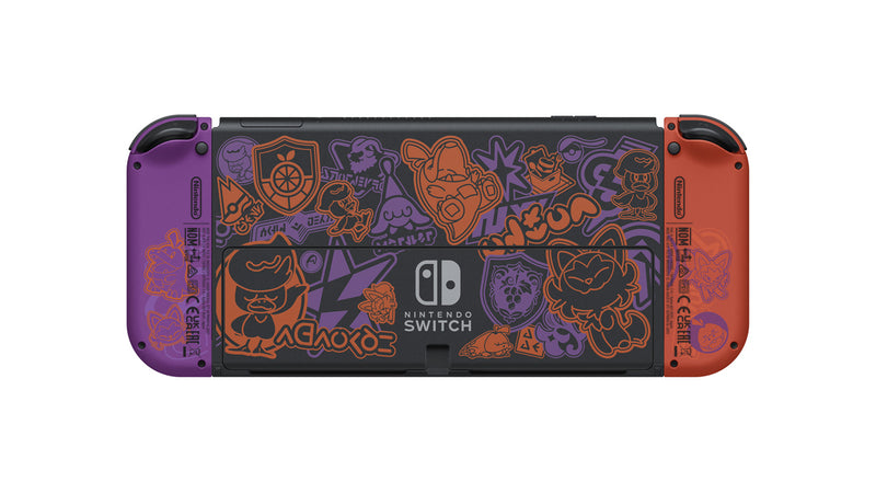 OLED Switch 主机 + 游戏 (精灵宝可梦 朱/紫 限定版套装)-5