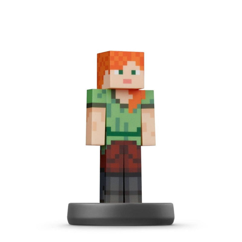 Amiibo Figure: Minecraft Steve + Alex (大亂鬥系列)-3