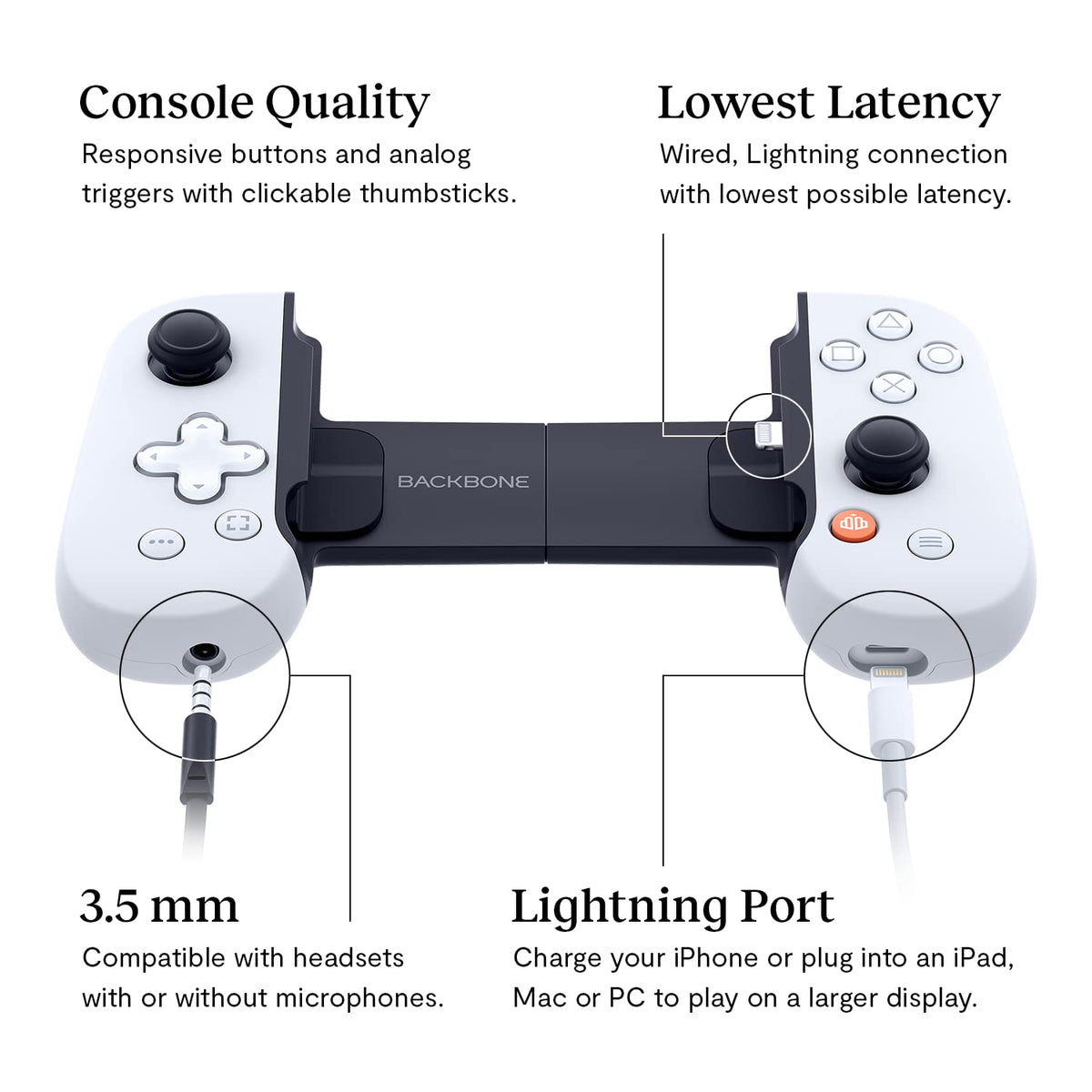 Backbone One Controller for iPhone-3