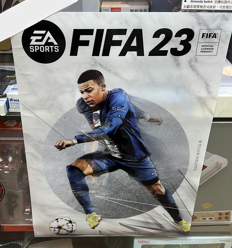 FIFA 23 胶质珍藏A3海报 (Kylian Mbappe)-2