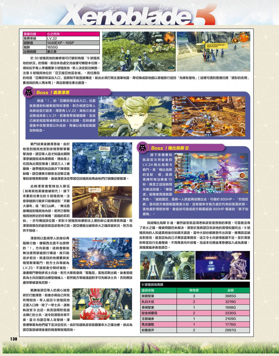 Xenoblade 3 Chinese Game Guide Book (Game Weekly)-6