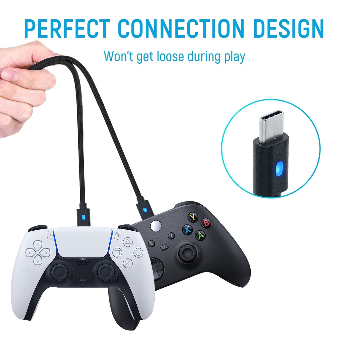 USB-TYPE C Charing Cable with Indicator (DOBE)-4