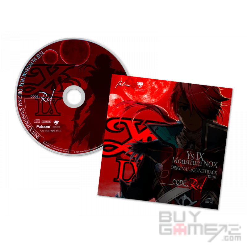 伊蘇 9: Monstrum NOX 特典 Original Soundtrack Mini Code: Red-1