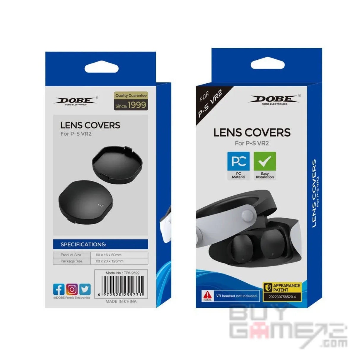 PS VR2 Lens Covers (DOBE)