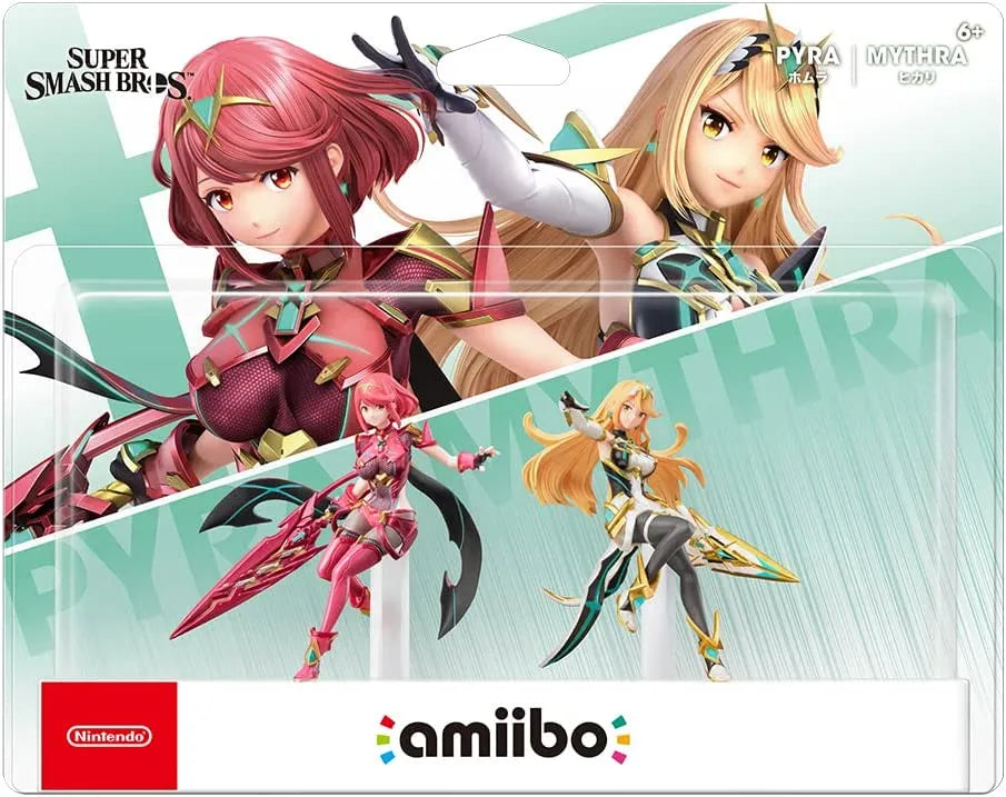 Amiibo Figure: Pyra + Mythra (Super Smash Bros. series)-1