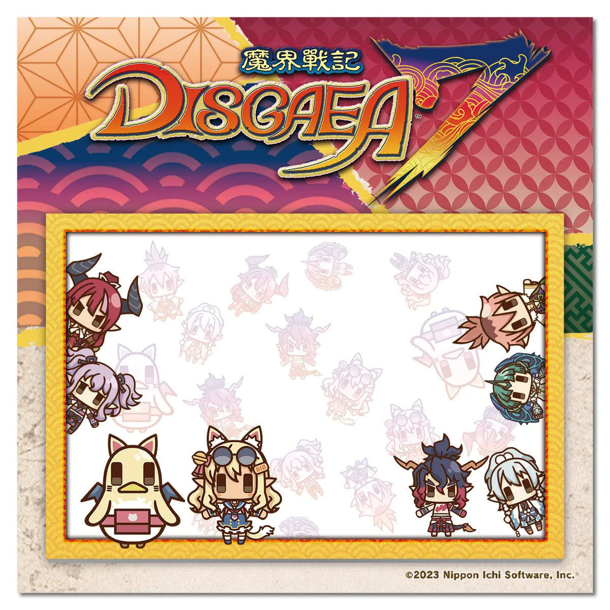 Disgaea 7 Limited Character Memo Pad