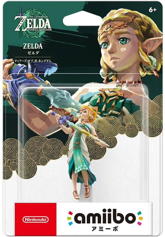 Amiibo Figure: 薩爾達 (薩爾達傳說~ 王國之淚)-1