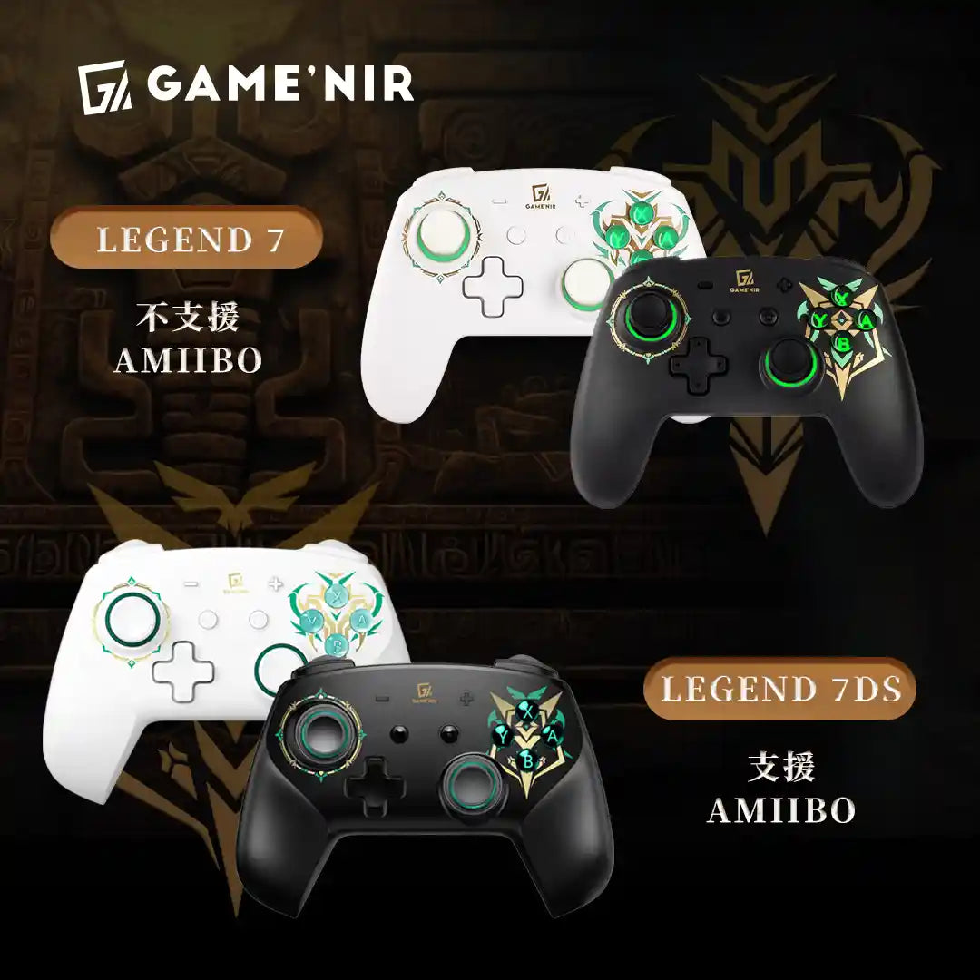 GAME'NIR ProX-LEGEND 7Ds Wireless LED Pro Controller (Black)-3