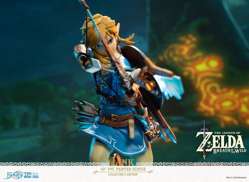 萨尔达传说~ 旷野之息: 林克 PCV 模型 连 LED 灯 (First 4 Figures Collector's Edition)-7