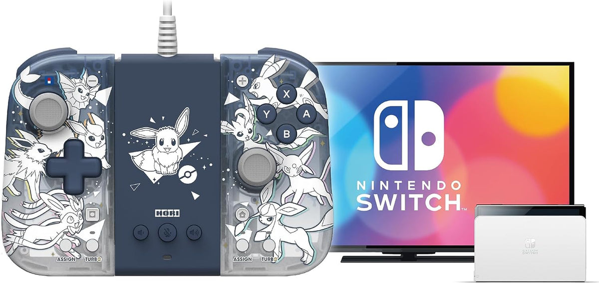Switch/ PC Grip Controller Fit Attachment Set (Eevee & Friends, HORI)-4