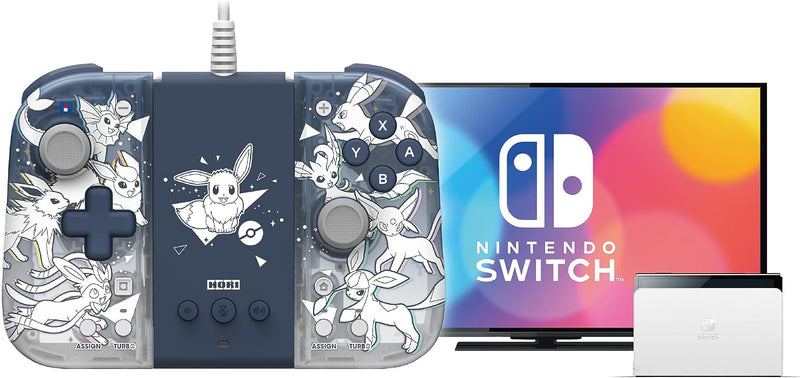 Switch/ PC Grip Controller Fit Attachment Set (Eevee & Friends, HORI)-4