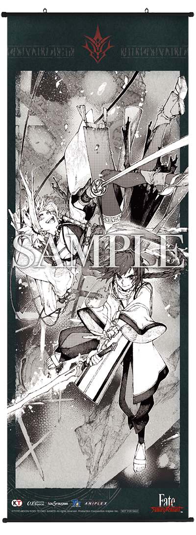 Fate/ Samurai Remnant限定特典Saber & Berserker 英靈繪卷