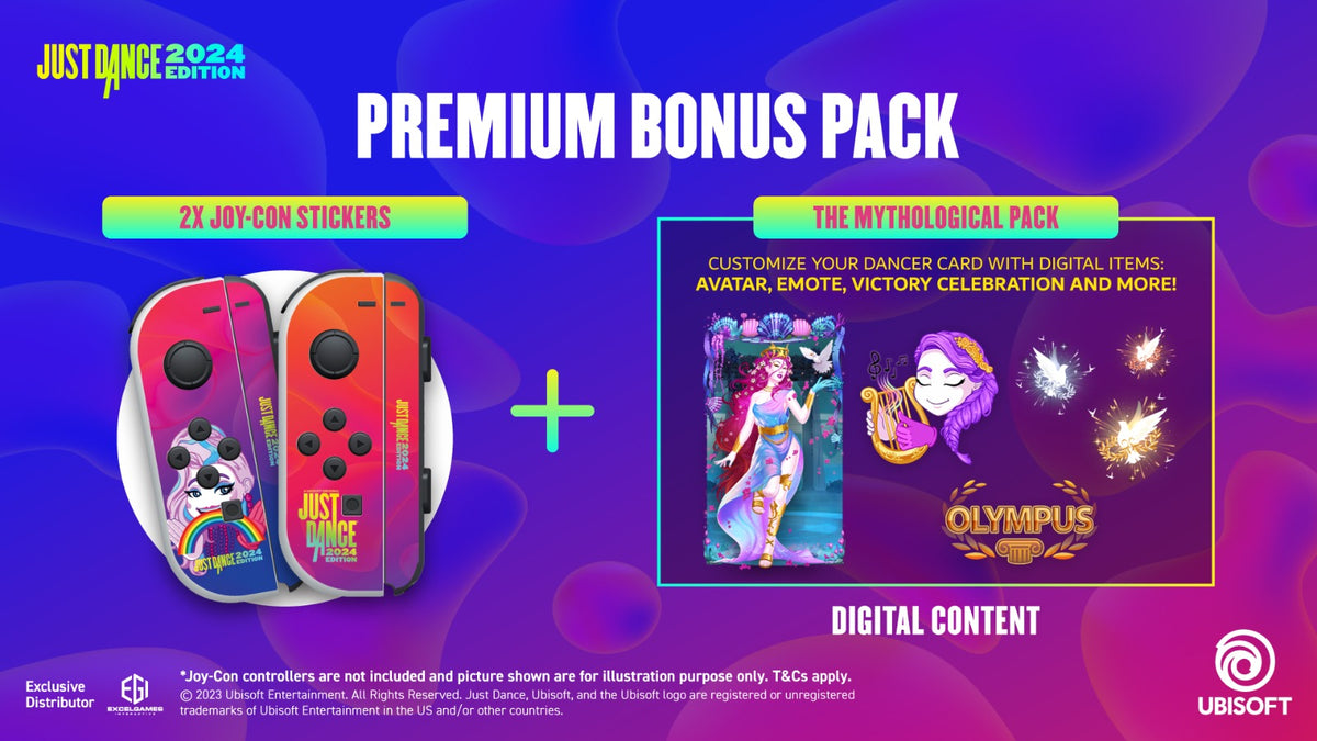 Just Dance 2024 特典Premium Bonus Pack