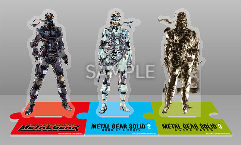 Metal Gear Solid: Master Collection Vol.1 特典亞加力Snake立牌 (套裝)-1