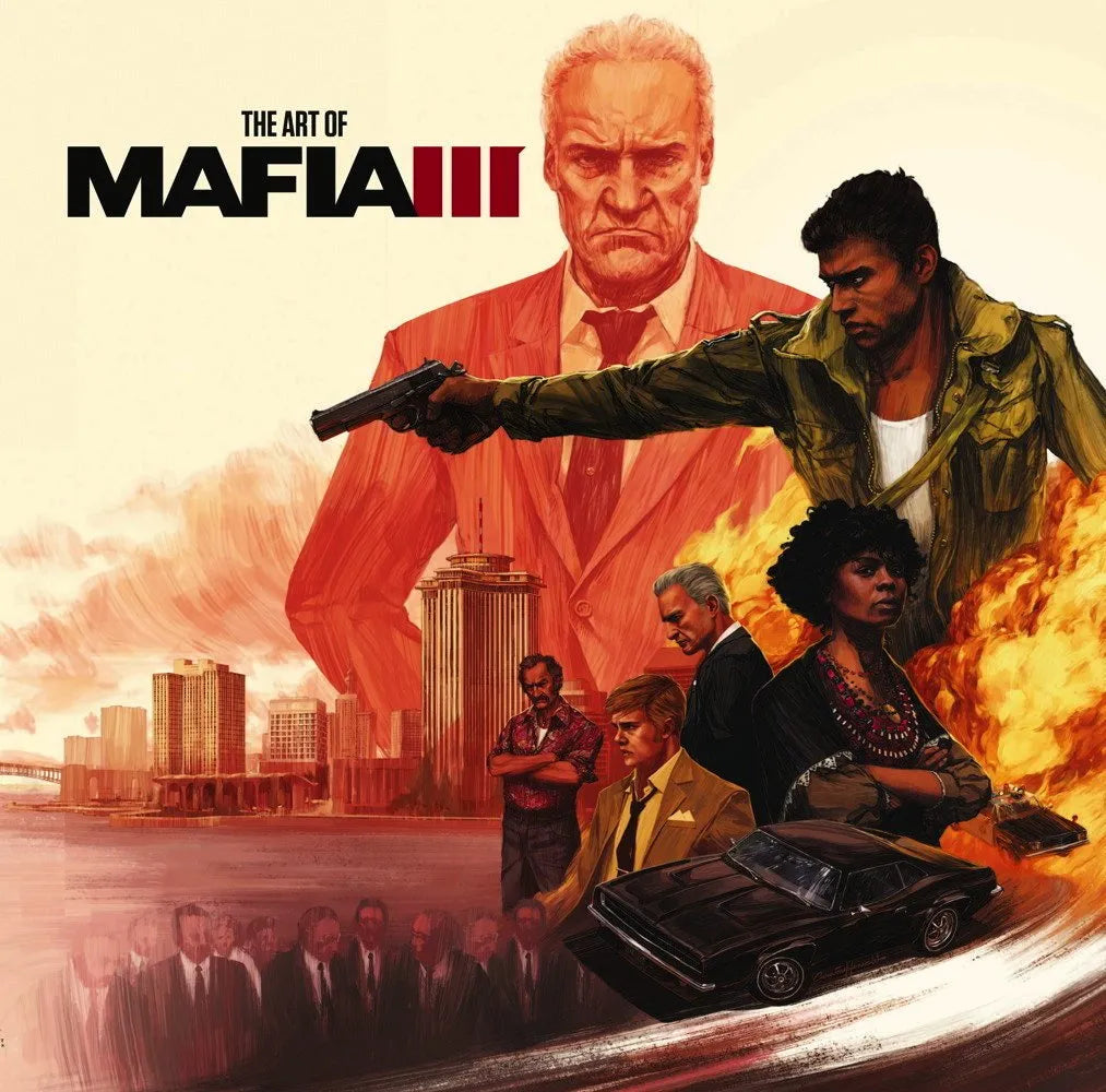 The art of Mafia III 特典硬皮美術畫冊-1