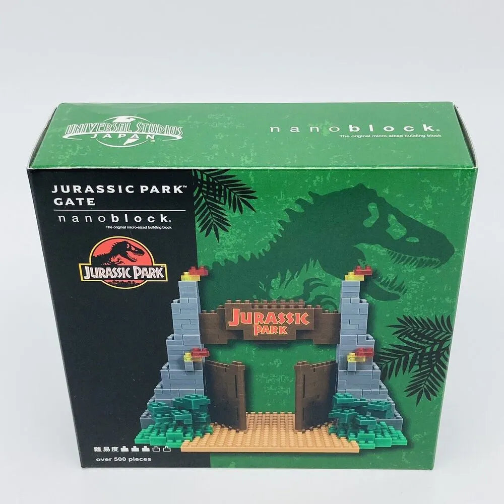 Nanoblock- Jurassic Park Gate (USJ Limited)-2