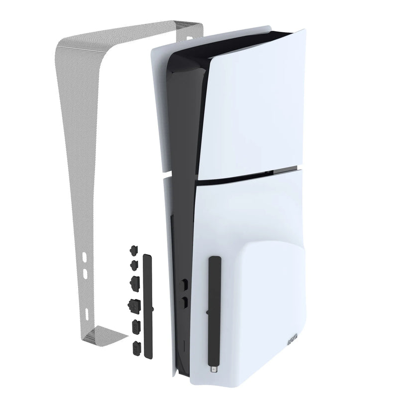 PS5 Slim 主機8合1防塵塞套裝 (iPEGA)-3