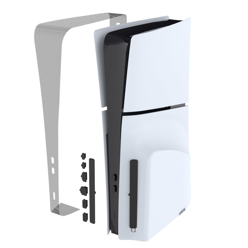 PS5 Slim 主機8合1防塵塞套裝 (iPEGA)-1