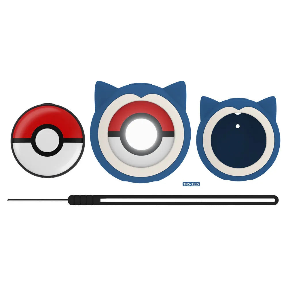 Pokemon GO Plus + Protective Silicone Case Set (Blue, DOBE)
