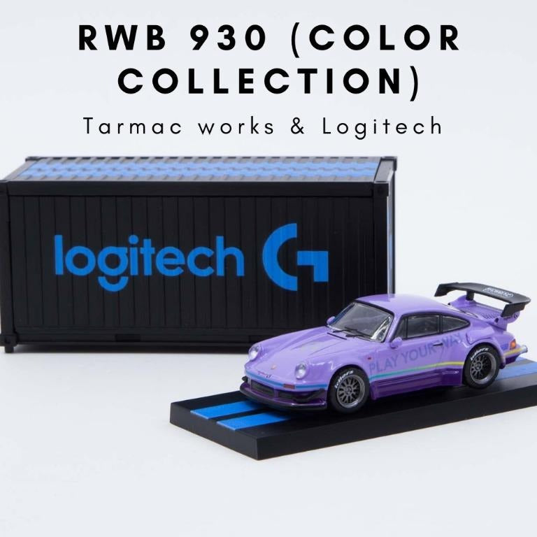 Tarmac works x Logitech G 限量 1/64 跑车模型-3