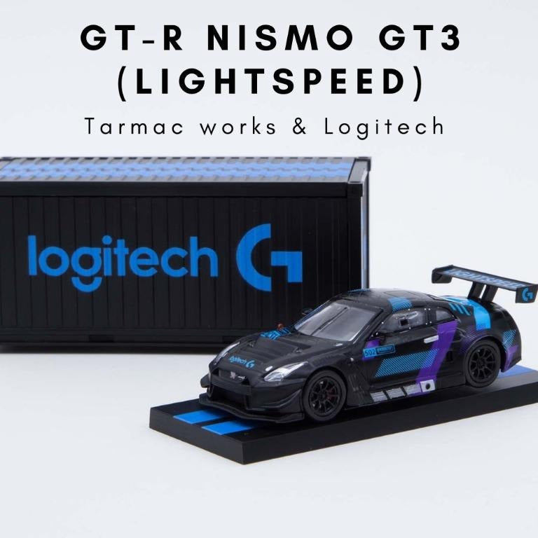 Tarmac works x Logitech G 限量 1/64 跑车模型-5