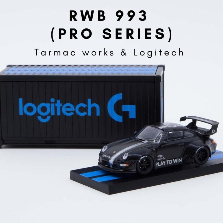 Tarmac works x Logitech G 限量 1/64 跑车模型-4