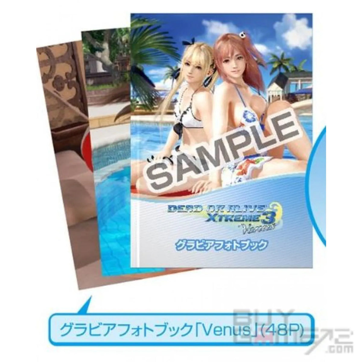 Dead or Alive Xtreme 3 非賣版硬皮性感畫冊 (Venus)-2