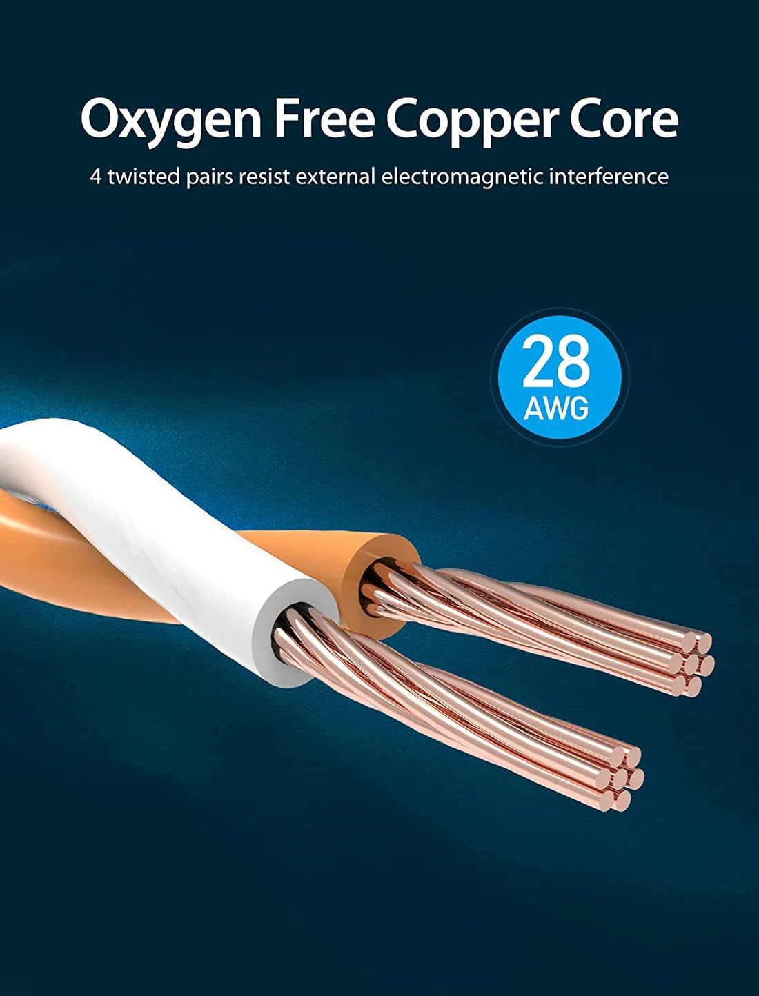 Vention Cat 8 SSTP Patch Lan Cable 網絡線 (8m)-3