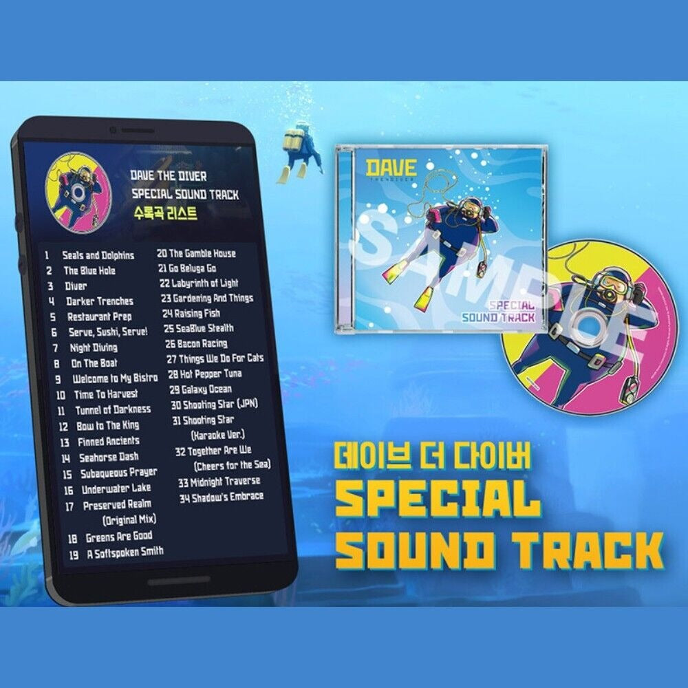 Dave The Diver (Anniversary Edition) Limited Special Soundtrack