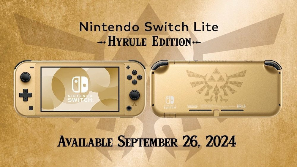 任天堂 Switch Lite 主機 (薩爾達傳說 Hyrule Edition)-3