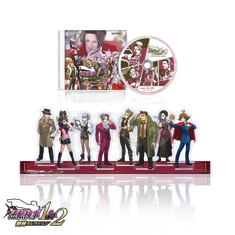 Ace Attorney Investigations Collection Soundtrack  Acrylic Stand Set