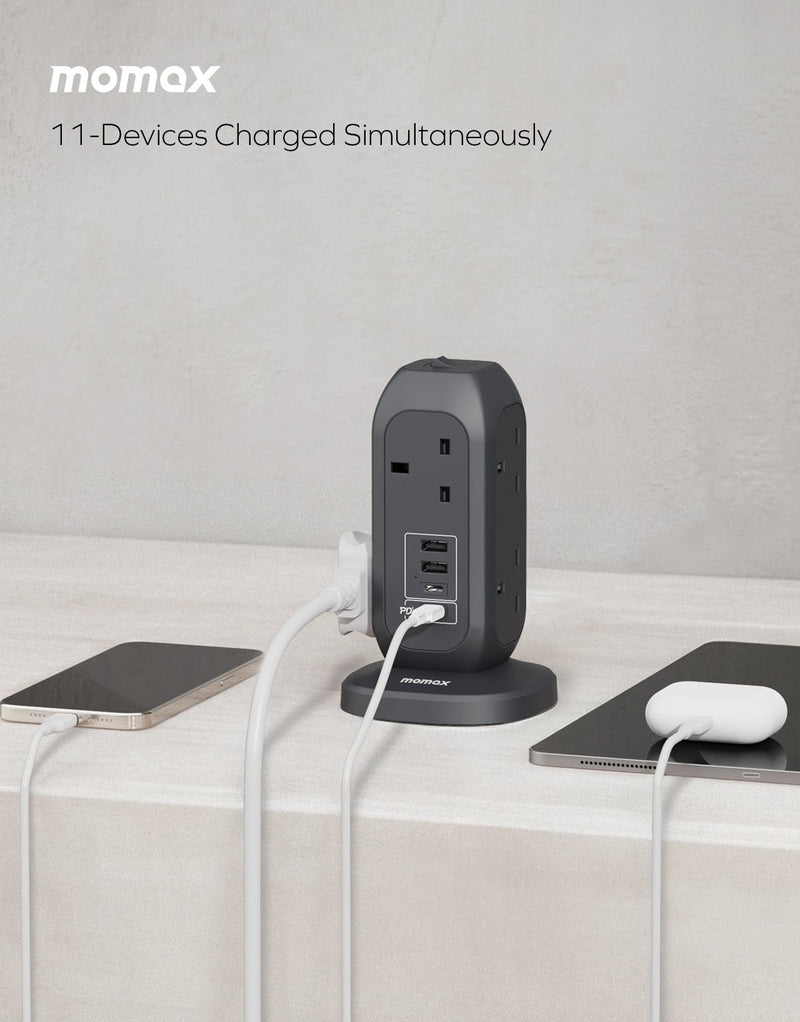 OnePlug 7-Outlet Power Strip With USB-6