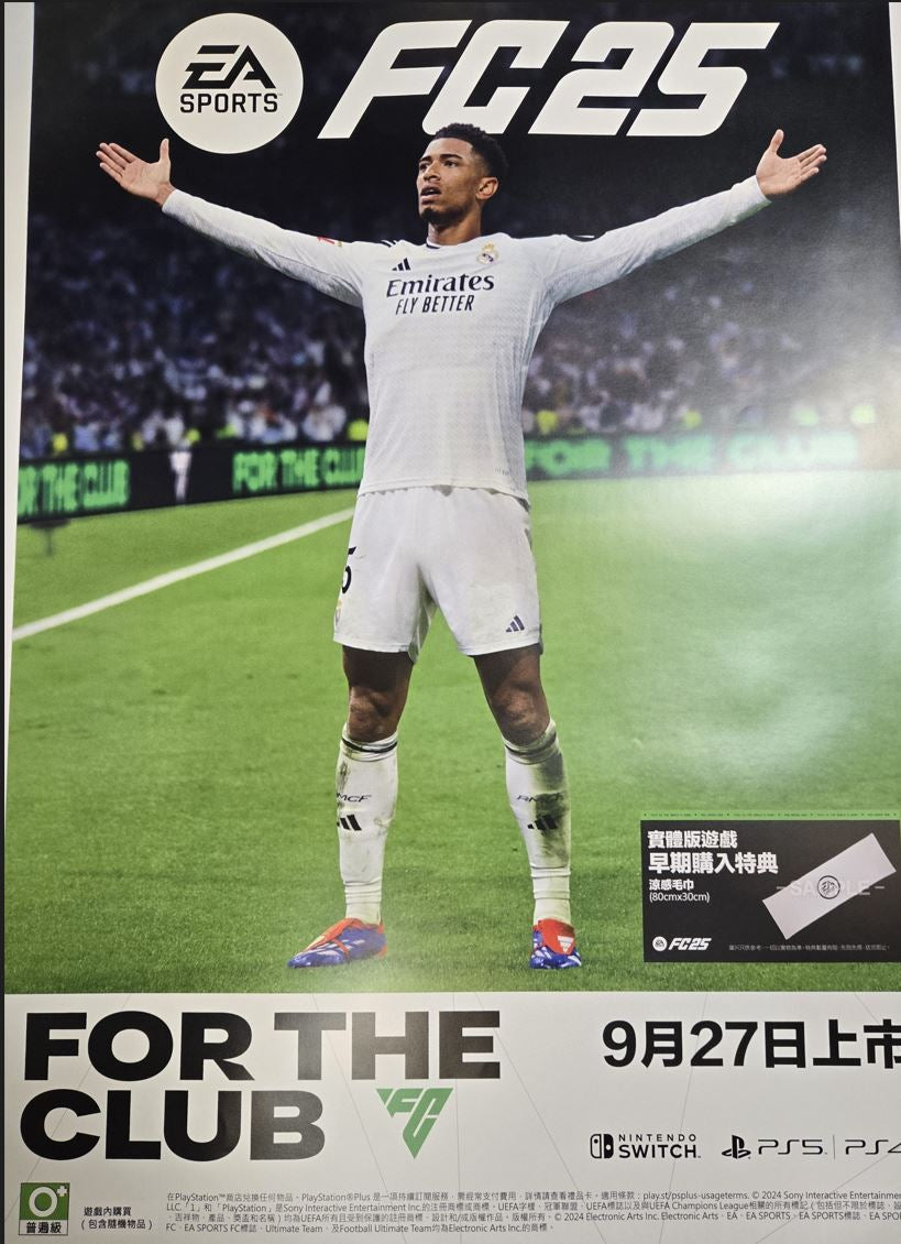 FC 25 原裝大海報