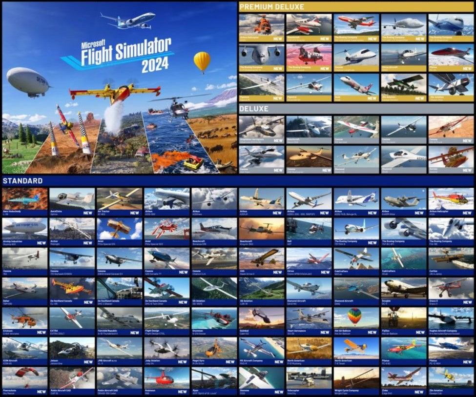 Microsoft Flight Simulator 2024 (Premium Deluxe Edition)