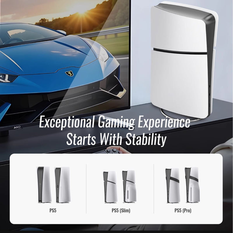 Universal Vertical Stand for PS5 Pro/ Slim-4