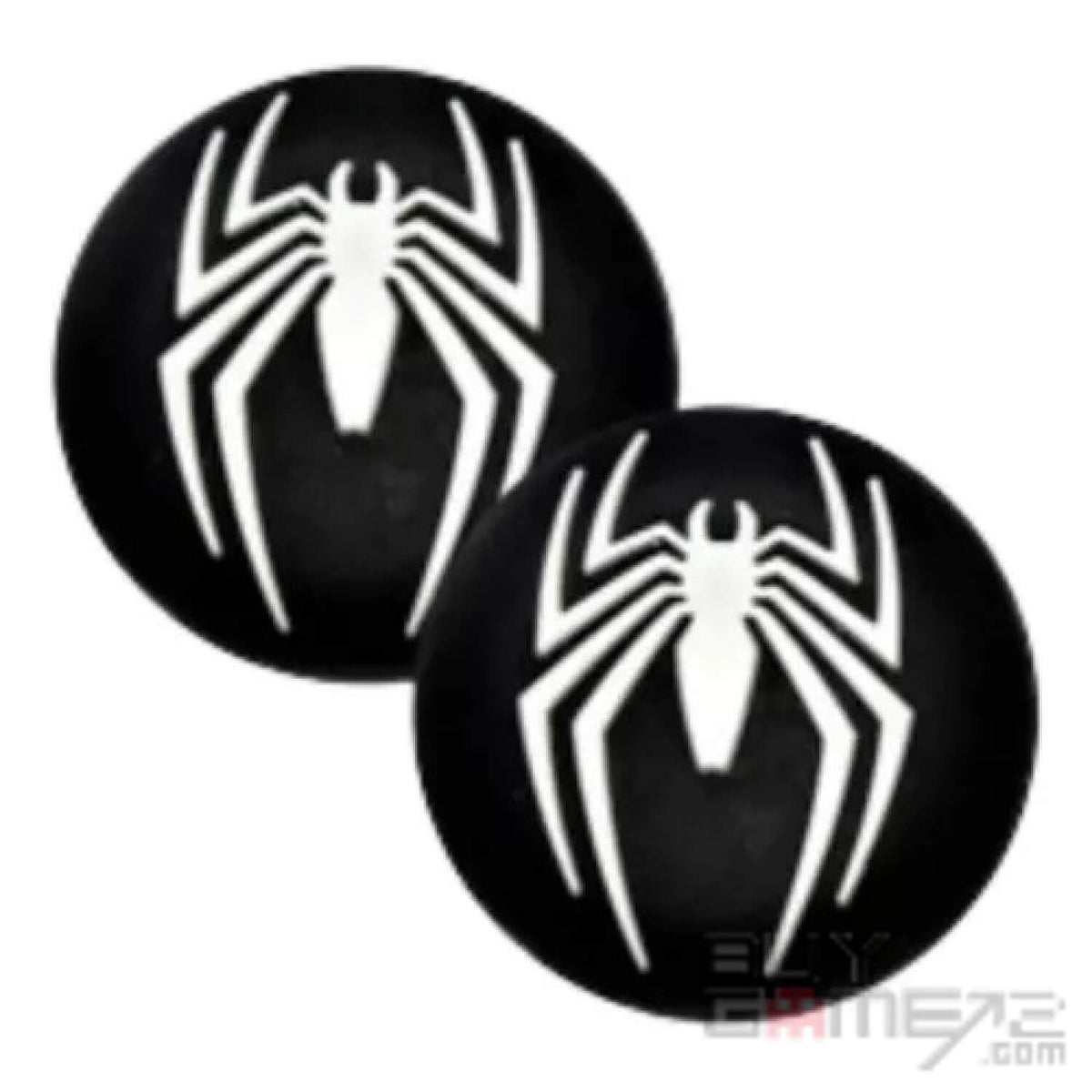 Spider-man Silicone Thumb Stick Grip Cover Caps (Venom Black)