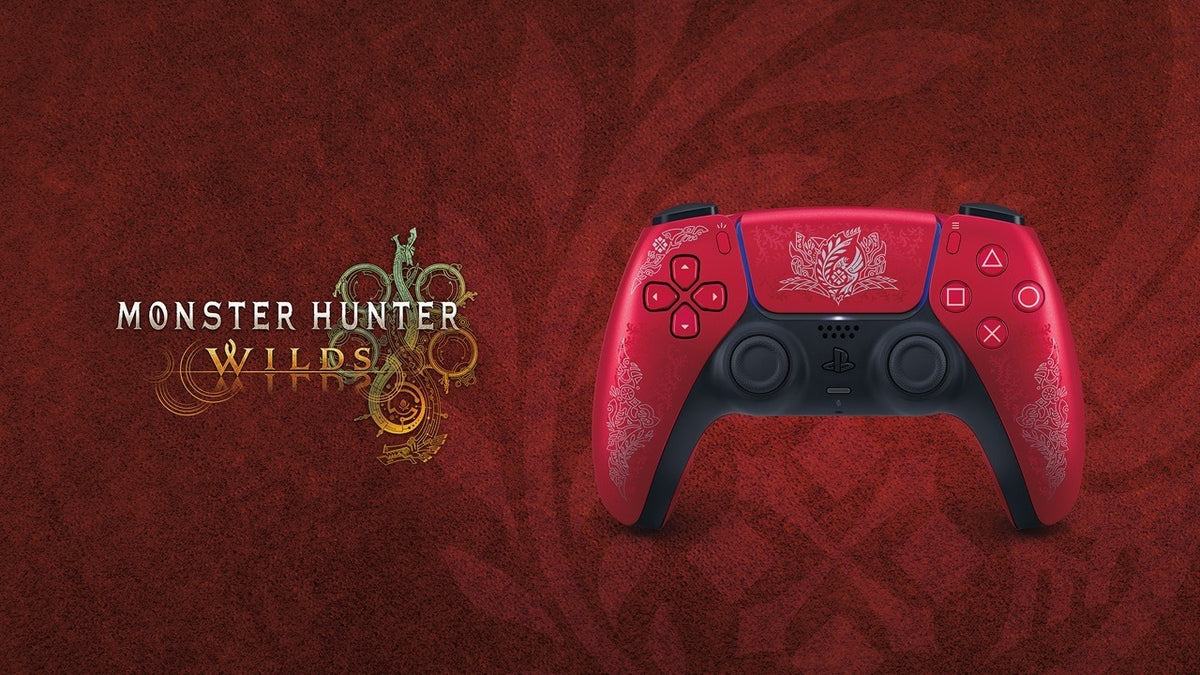 PS5 Dual Sense 無線手掣 (Monster Hunter Wilds 限定版) [日版]-1