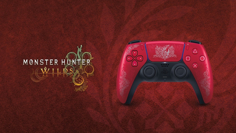 PS5 Dual Sense 無線手掣 (Monster Hunter Wilds 限定版) [日版]-1