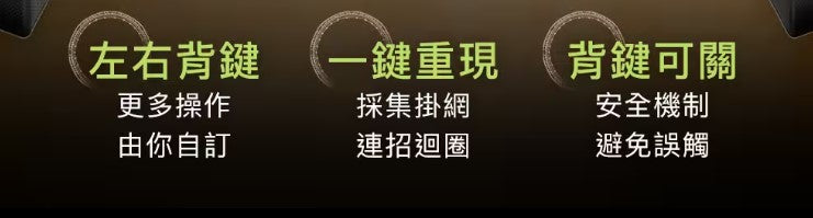 GAME'NIR 第7代 ProX-LEGEND 7Ds Monster Hunter Wilds LED 無線手掣 (荒嶺 綠金)-6